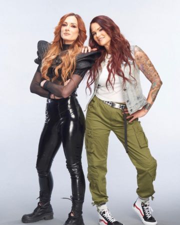 Becky Lynch with the Hall of Fame, Lita
